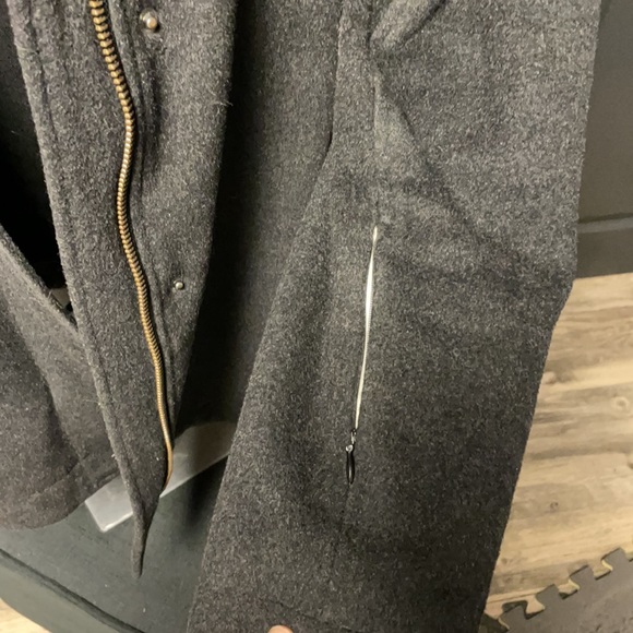 Pendleton Wool Charcoal Campbell Wool Coat - Picture 9 of 16